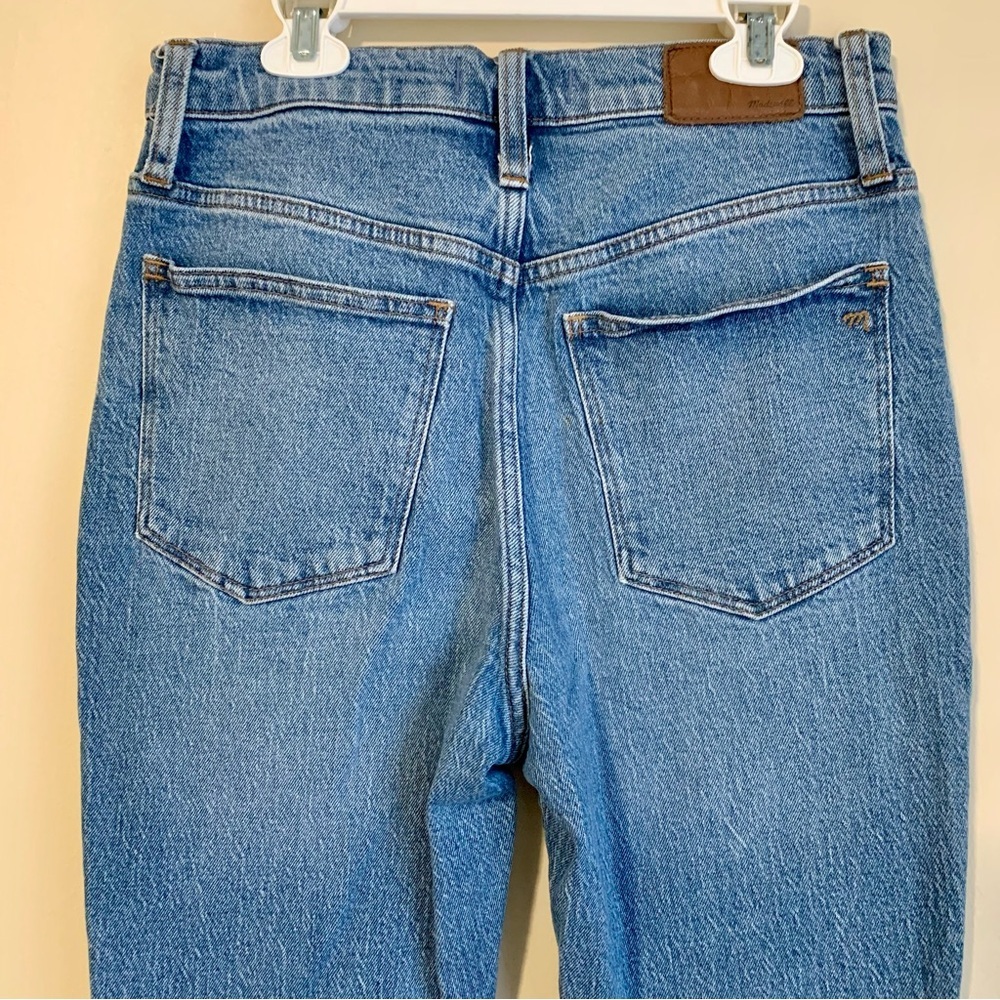 Madewell medium light wash The High Rise Slim Boy Jean size 25 EUC - Picture 10 of 10